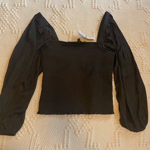 JCrew Smocked Blouse